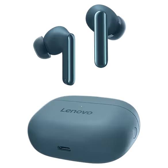 Lenovo YOGA Wireless Kopfhörer mit Mikro | Aquamarinblau