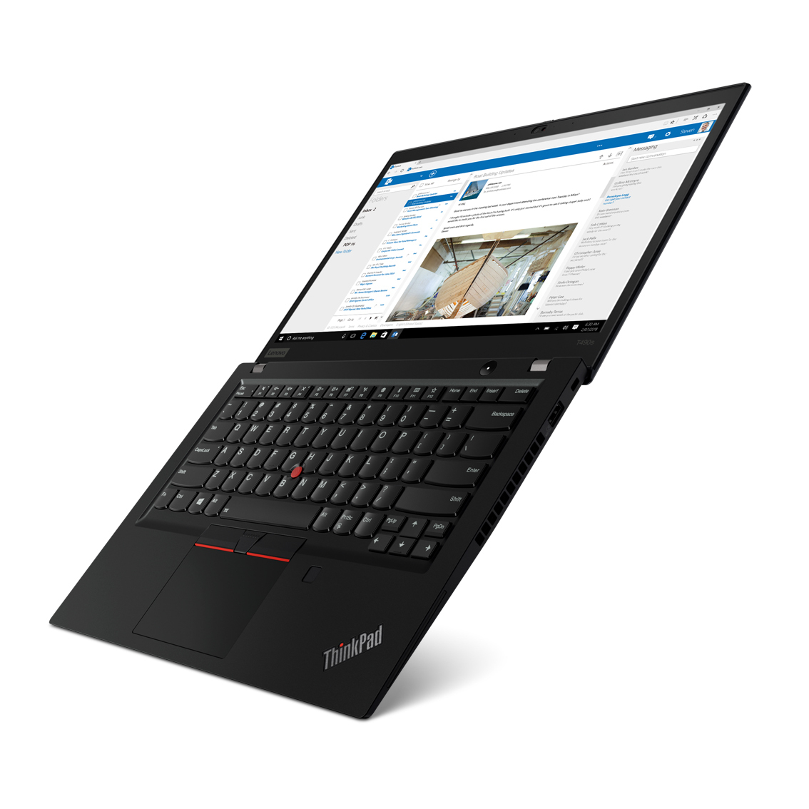 Lenovo ThinkPad T490s i5, 16 GB, 512 GB SSD, 14" Full HD, UHD Graphics 620, 4G LTE, Win 11 Pro Notebooks Produkt Bild 2