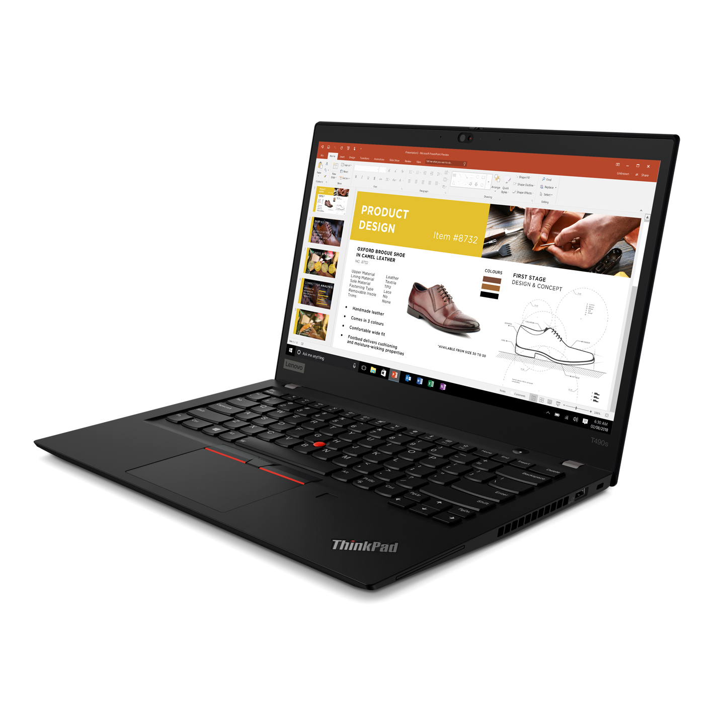 Lenovo ThinkPad T490s i5, 16 GB, 512 GB SSD, 14" Full HD, UHD Graphics 620, 4G LTE, Win 11 Pro Notebooks Produkt Bild 3
