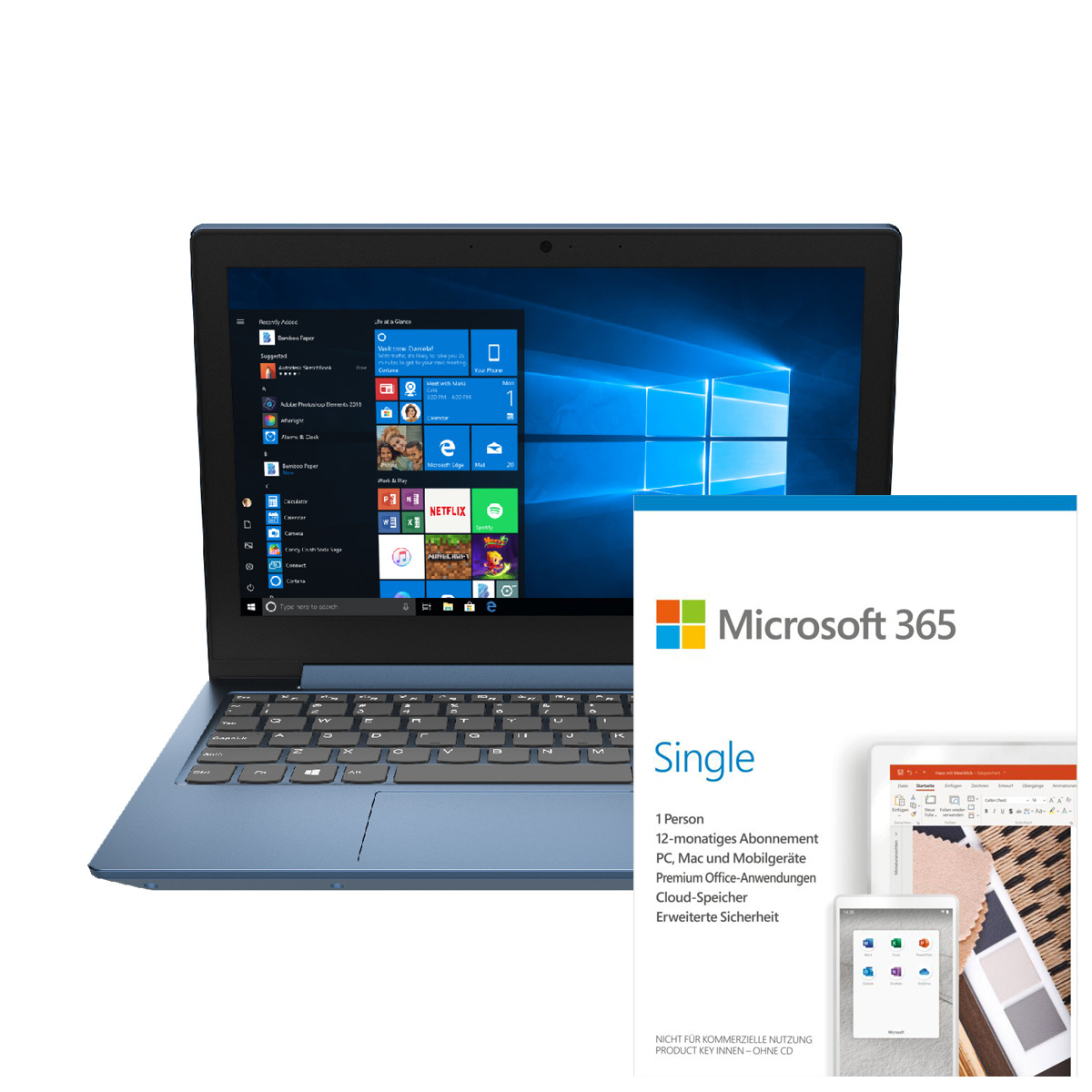 Lenovo IdeaPad Slim 1-11AST-05 4GB RAM, 64GB eMMC, Win10 S