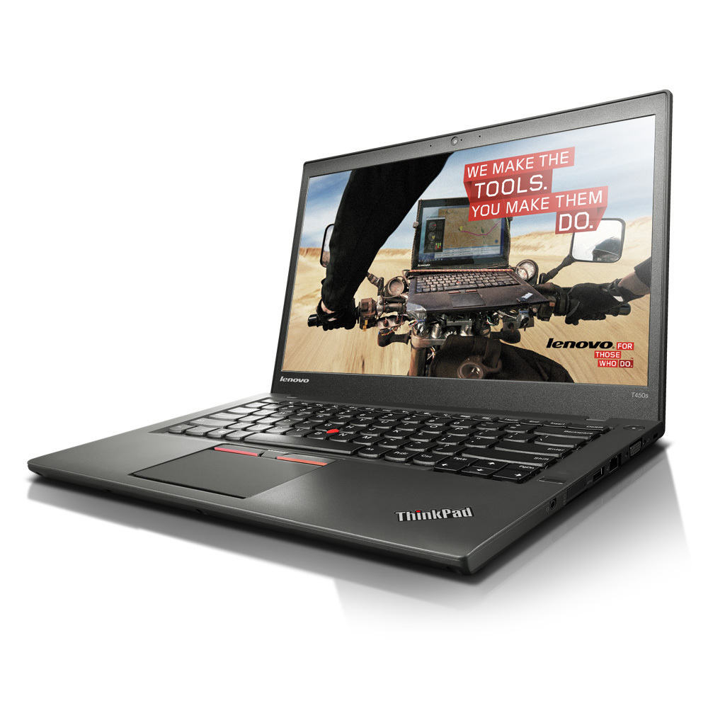 Lenovo ThinkPad T450s i7, 8 GB, 256 GB SSD, 14" Full HD, HD Graphics 5500, Linux Mint Notebooks Produkt Bild 1