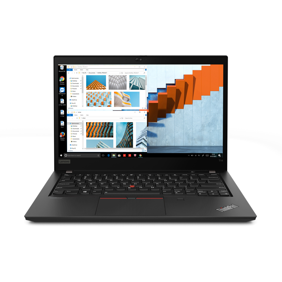 Lenovo ThinkPad T14 Gen 2 i5, 16 GB, 256 GB SSD, 14" Full HD, Iris Xe Graphics, Win 11 Pro Notebooks Produkt Bild 1