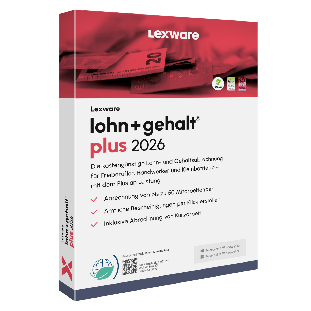 Lexware lohn+gehalt plus 2026 Jahresversion (365-Tage)