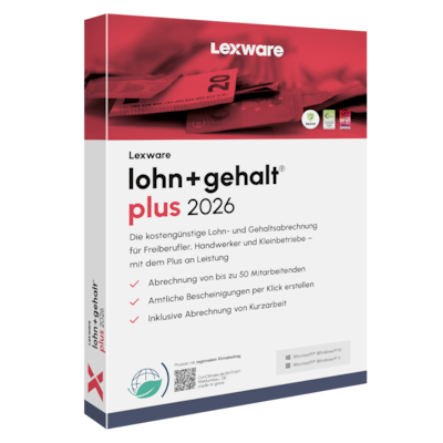 Lexware lohn+gehalt plus 2026 - Abo