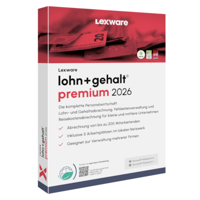 Lexware lohn+gehalt premium 2026 - Abo
