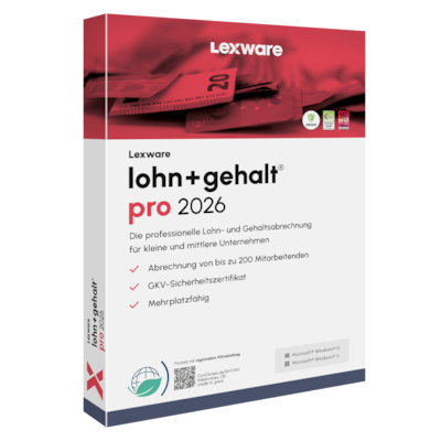 Lexware lohn+gehalt pro 2026 - Abo