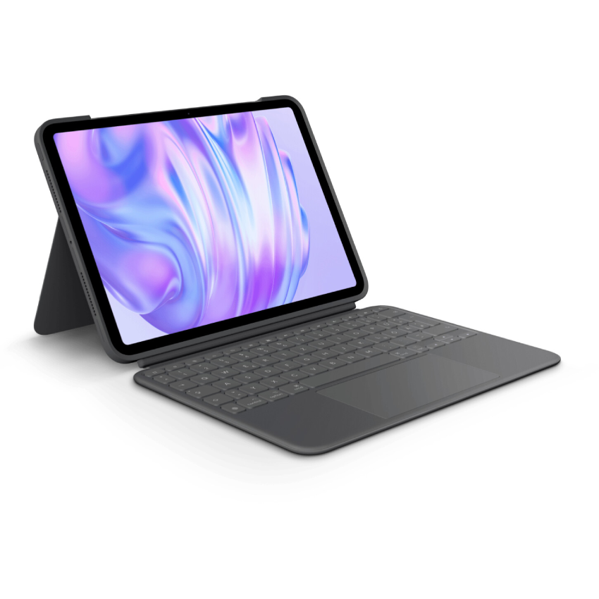 Logitech Combo Touch Tastatur-Schutzhülle f. iPad Pro 11"M4/M5 Abnehmbare Tastatur, DE-Layout