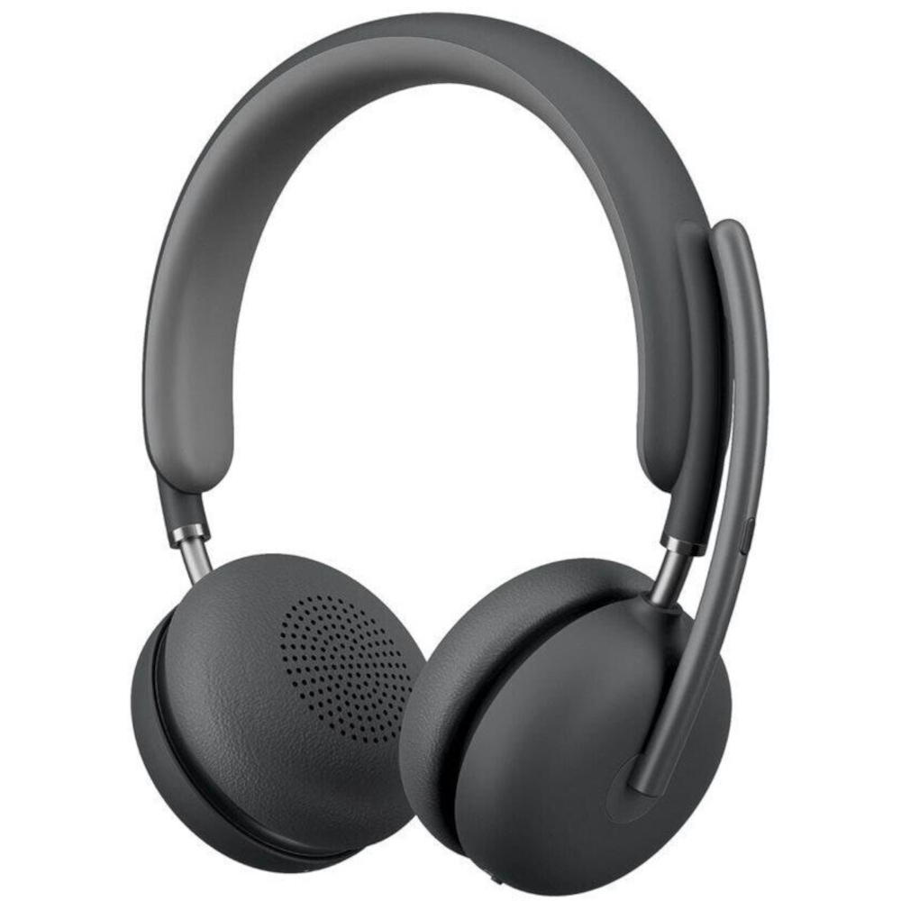 Logitech Zone Wireless 2 Headset UC-Version mit Empfänger, Schwarz