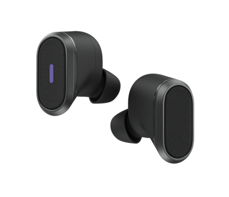 Logitech Zone True Wireless Bluetooth Earbuds Geräuschunterdrückendes Mikrofon, ANC, Austauschbare Ohr-Gelkissen, Incl....