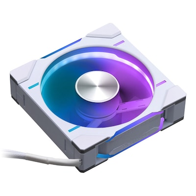 PHANTEKS D30-120 PWM Reverse Airflow D-RGB weiß | Gehäuselüfter