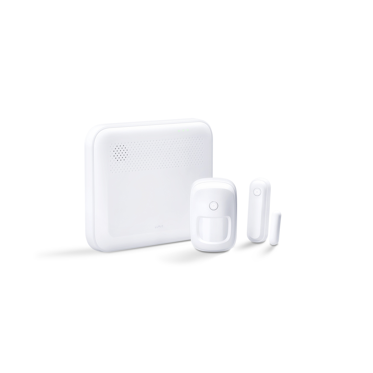 Lupus XT1 Plus Starter Pack (XT1 Plus Zentrale, 1x Fenster-/Türkontakt, 1x Bewegungsmelder)