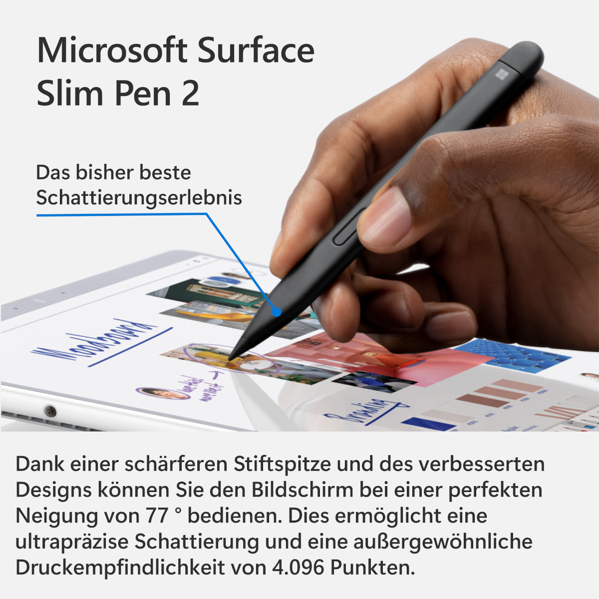 Microsoft Slim Pen 2 Eingabestifte Produkt Bild 3