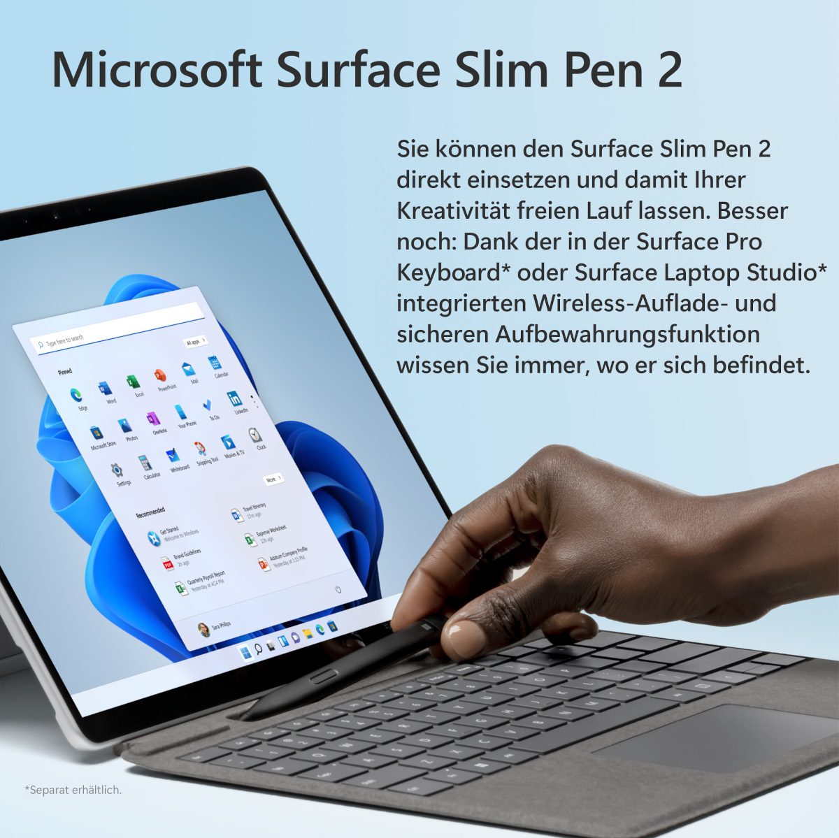Microsoft Slim Pen 2 Eingabestifte Produkt Bild 4