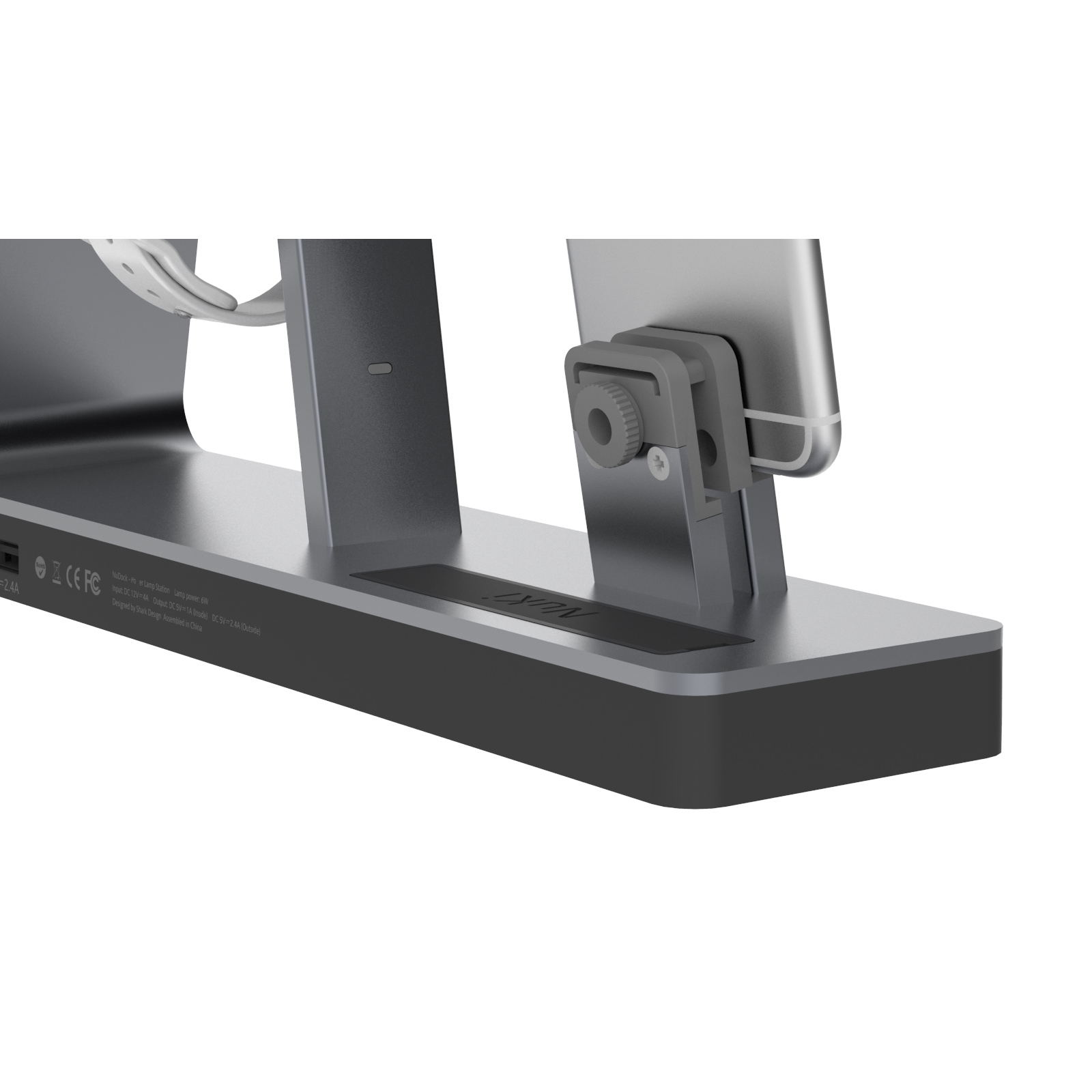 MiTagg NuDock Power Lamp Station spacegrau - Dockingstation online