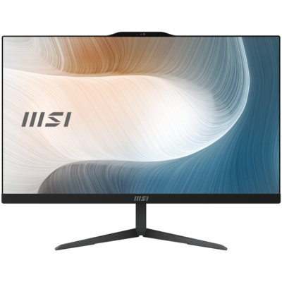 MSI Modern AM242 12M-1629XDE All-in-One schwarz 23.8" (60,5cm) FHD Display, Intel Core i3-1215U, 8GB RAM, 256GB M.2 SSD,...
