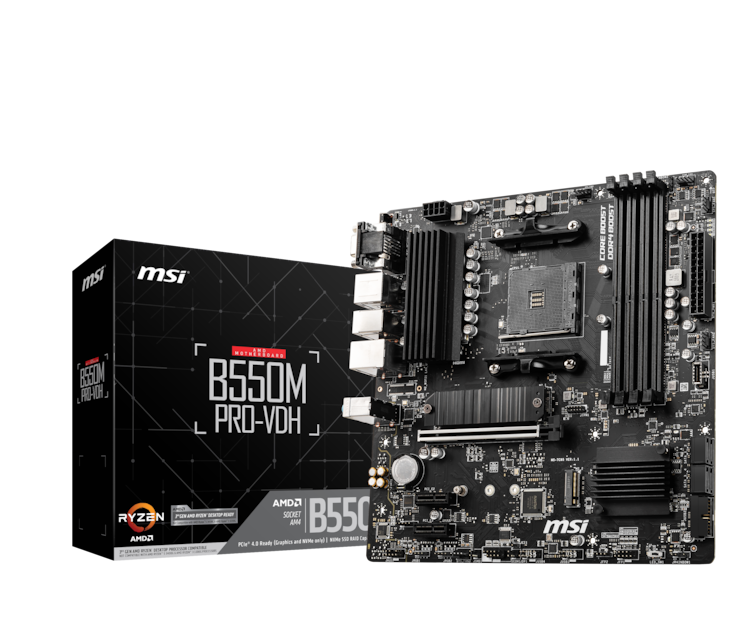 MSI B550M Pro-VDH motherboard