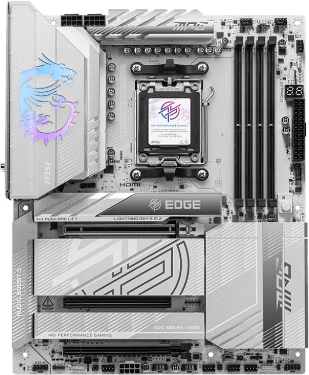 MSI MPG X870E EDGE TI WIFI B-Ware Mainboards Produkt Bild 2