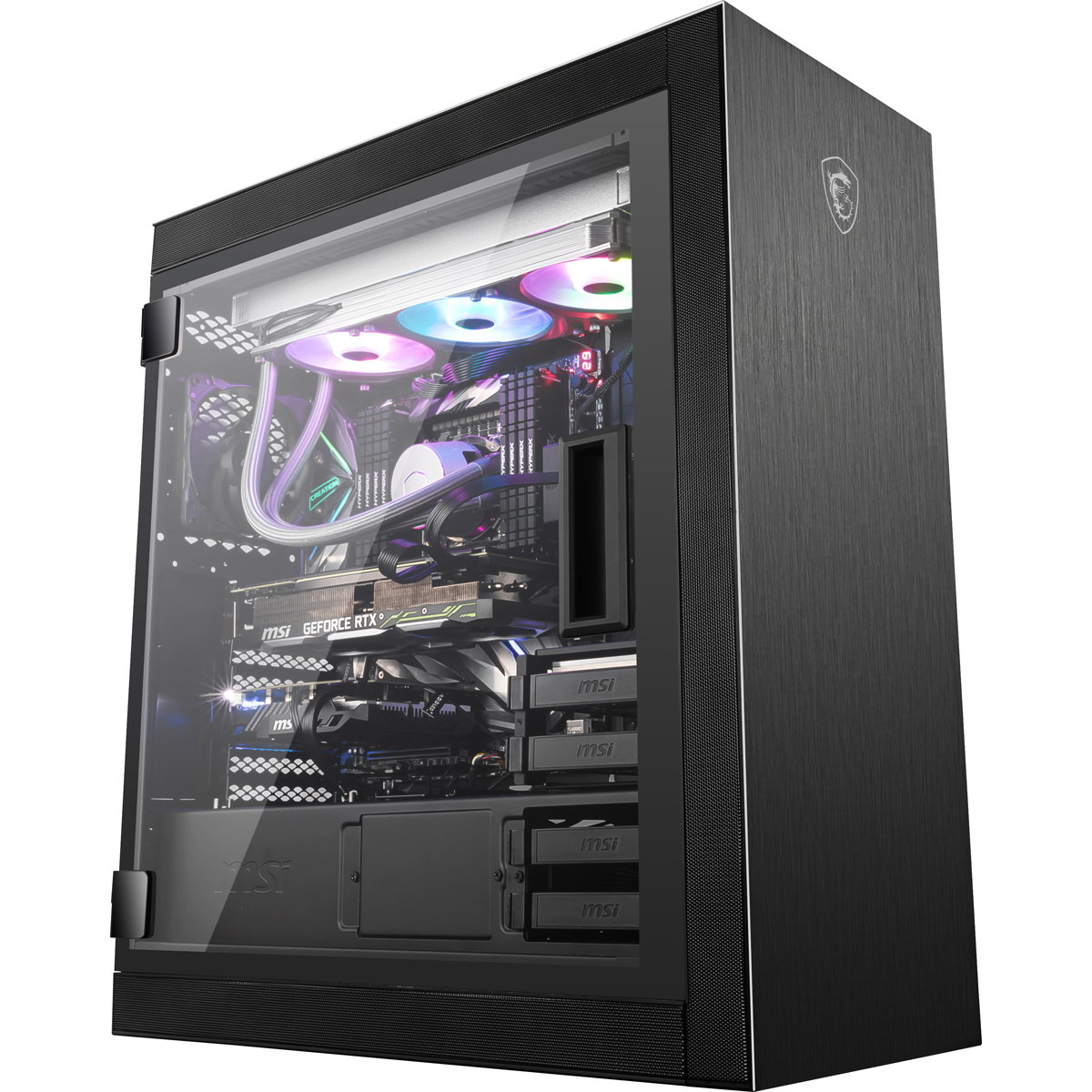 MSI MPG Sekira 500G | PC-Gehäuse mit Glasfenster Gehäuse Produkt Bild 4
