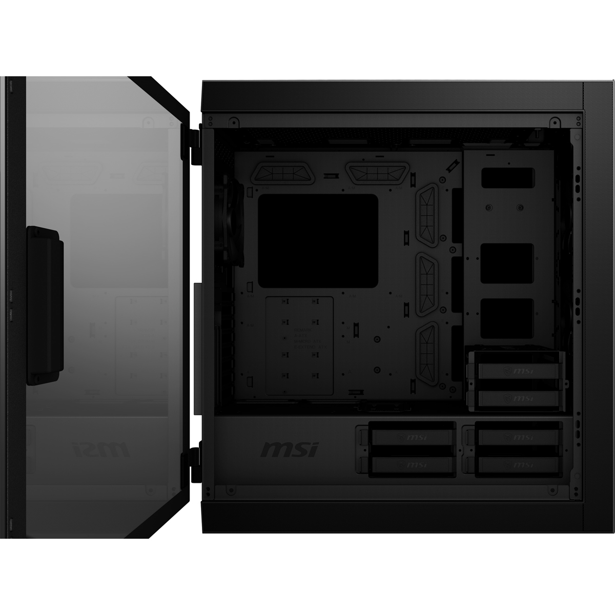 MSI MPG Sekira 500G | PC-Gehäuse mit Glasfenster Gehäuse Produkt Bild 9
