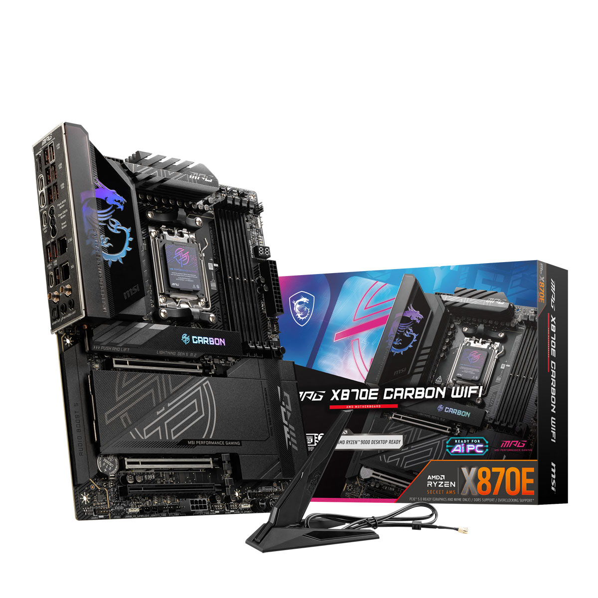 MSI MPG X870E Carbon WIFI Mainboard Sockel AM5 B-Ware