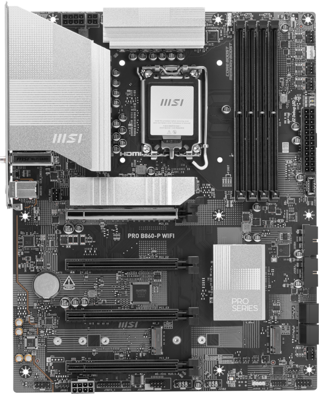 MSI Pro B860-P WiFi motherboard