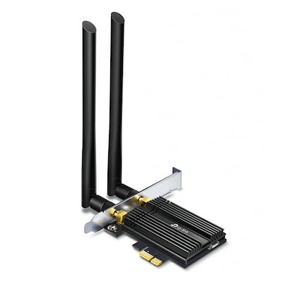 TP-Link Archer TX50E WiFi 6 Bluetooth 5.0 Adapter AX3000 Dualband, PCI Express, 2x Externe Antenne