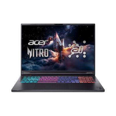 Acer Nitro 18 AI (AN18-61-R9UZ) Gaming/ Copilot+ PC B-Ware 18,0" WQXGA, 165Hz, Ryzen AI R9-365 (50 TOPS), 32GB RAM, 2x 1...