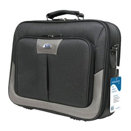 Pedea Notebooktasche "Premium", Grau - 17,3" [für Notebooks bis 43,9cm]