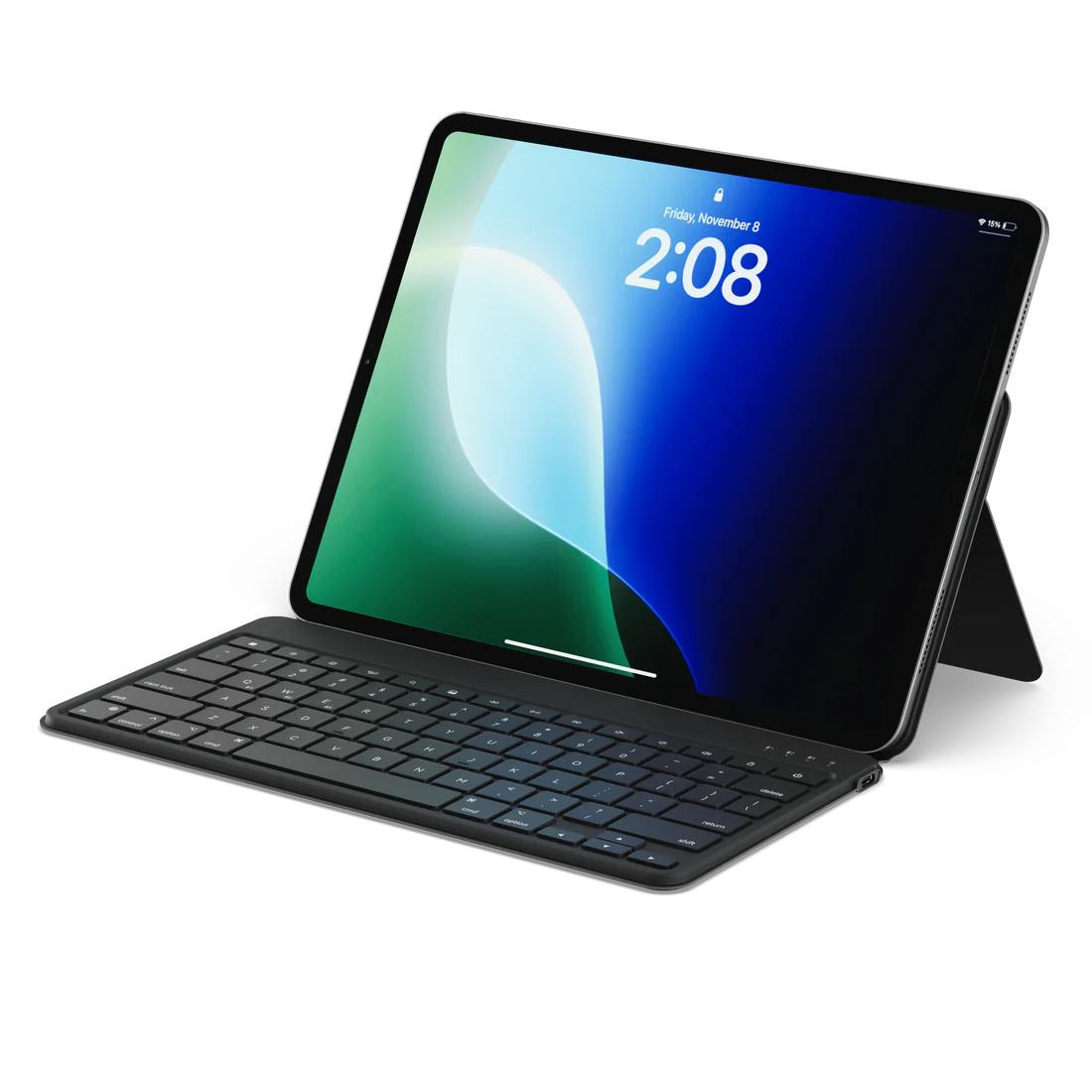 Satechi OntheGo Bluetooth Keyboard with Stand, Black