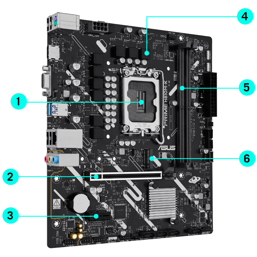 ASUS Prime H810M-K Mainboard_2