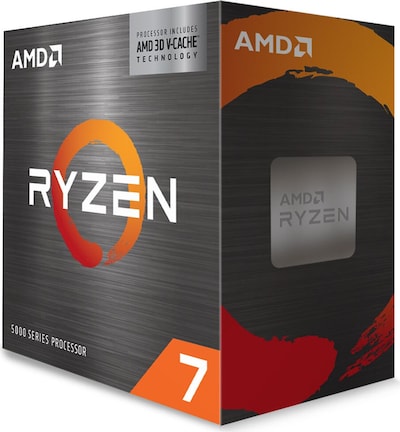 AMD Ryzen 7 5700X3D Prozessor B-Ware – 8C/16T, 3.00-4.10GHz, boxed ohne Kühler