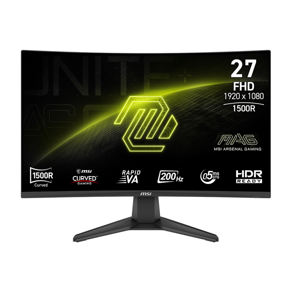 MSI MAG 276CFDE E20 Gaming Monitor - Curved , 200Hz, 0,5 B-Ware Reaktionszeit 0,5ms(GtG)