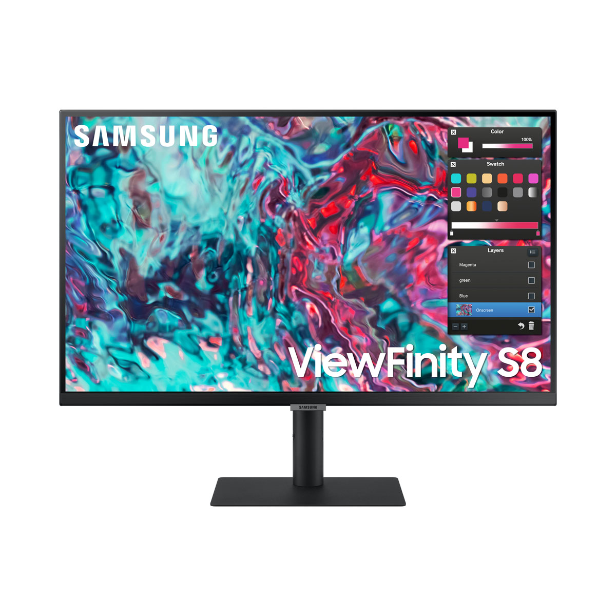 Samsung ViewFinity S8 S27B800TGU Office Monitor - 4K, IP B-Ware