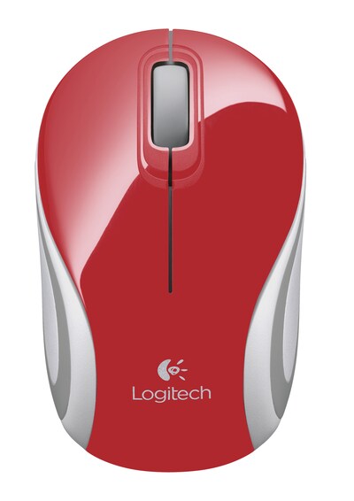 Logitech Wireless Mini Mouse M187 Red B-Ware
