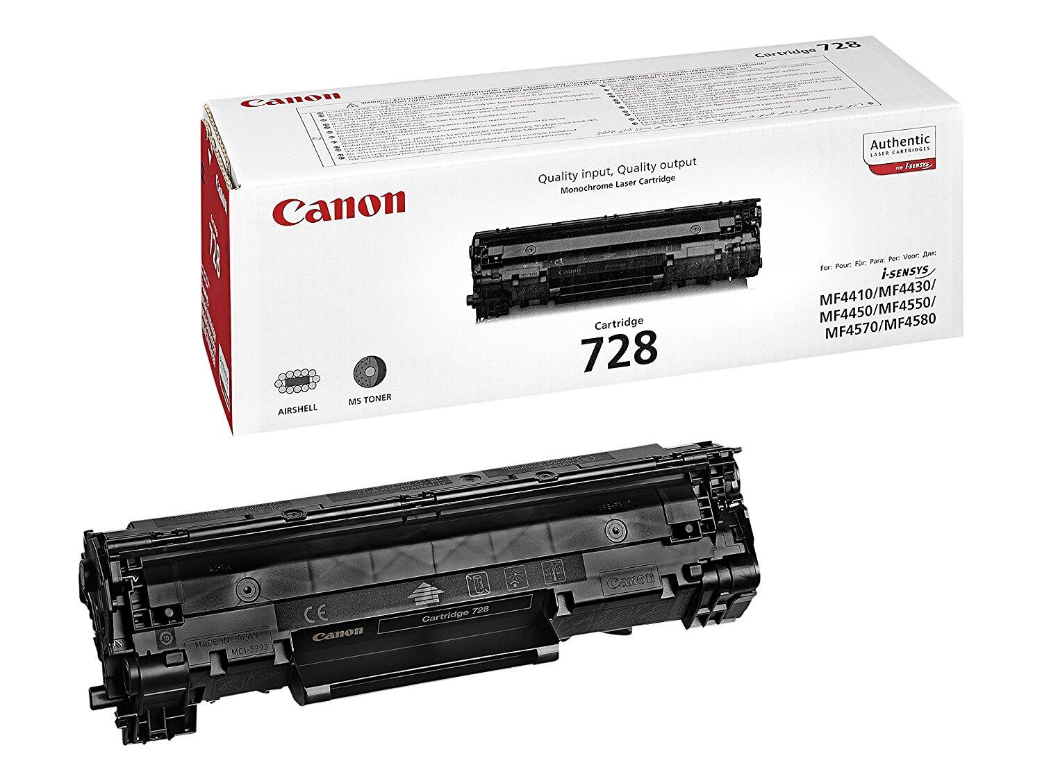 Canon 728 BK Toner schwarz 2.100 Seiten Druckerzubehör