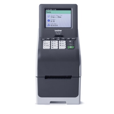 Brother TD-2350DSA203 Thermodirekt-Etikettendrucker bis zu 203 dpi, USB, LAN, WLAN, Bluetooth, 152mm/Sek.