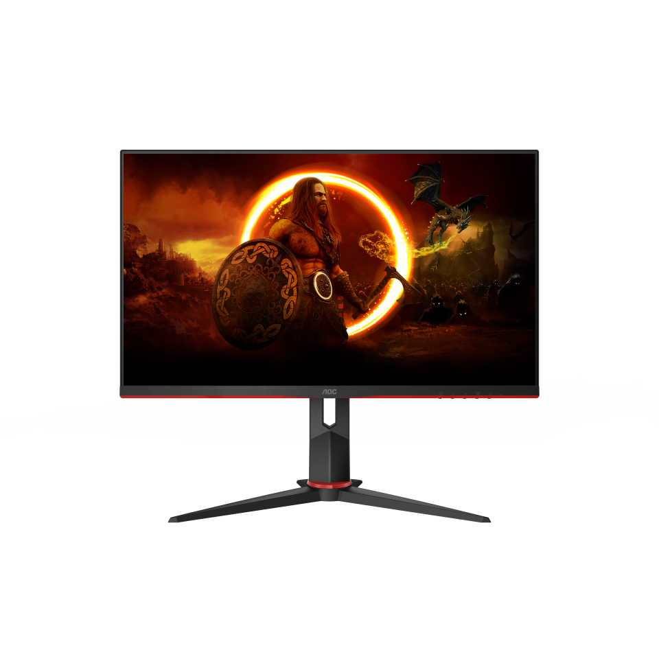 AOC Gaming 27G2ZN3 B-Ware 27 Zoll Monitor, 280 Hz, 0.5 ms, FreeSync Premium (1920x1080, HDMI, DisplayPort) schwarz/rot