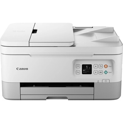 Canon PIXMA TS7451i – 3-in-1 Multifunktionsdrucker A4, WLAN, Farbe, Drucken, Kopieren, Scannen, Weiß