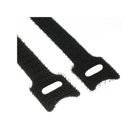 Thumbnail - InLine Kabelbinder Klettverschluss schwarz [Länge 200mm, Breite 12mm, 10 Stück]