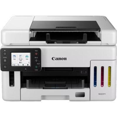 Canon MAXIFY GX6550 MegaTank 3in1 Multifunktionsdrucker – A4, Drucker, Scanner, Kopierer, USB, LAN, WLAN
