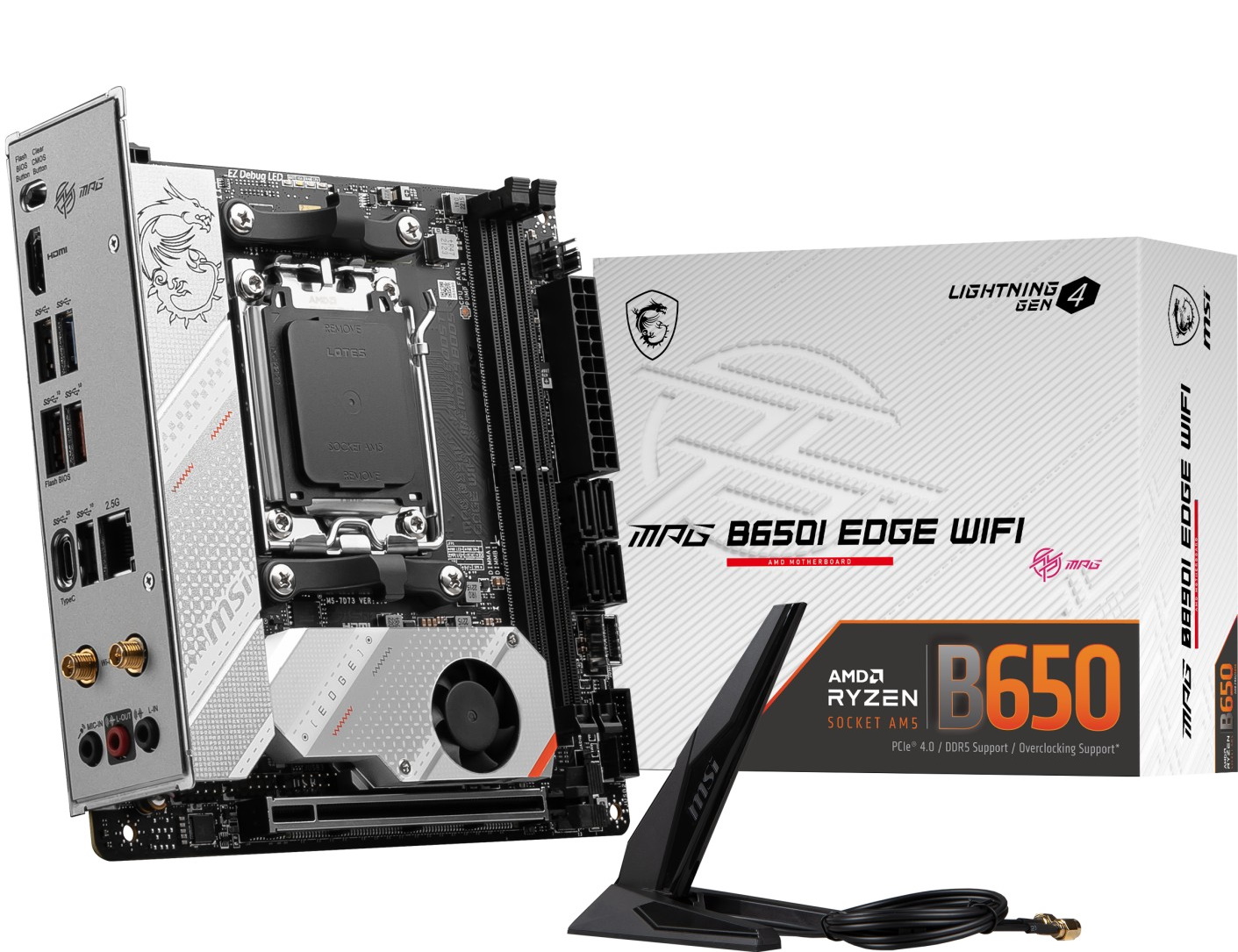 MSI MPG B650I EDGE WIFI Gaming Mainboard Sockel AM5 B-Ware