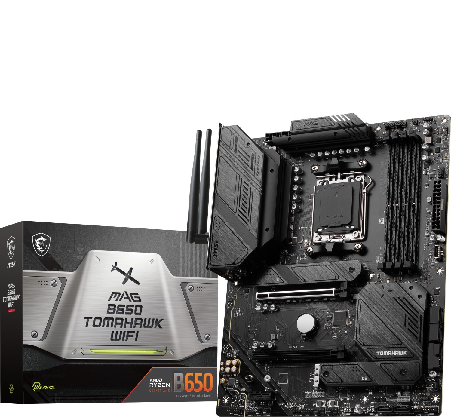 MSI MAG B650 TOMAHAWK WIFI Gaming Mainboard Sockel AM5 B-Ware