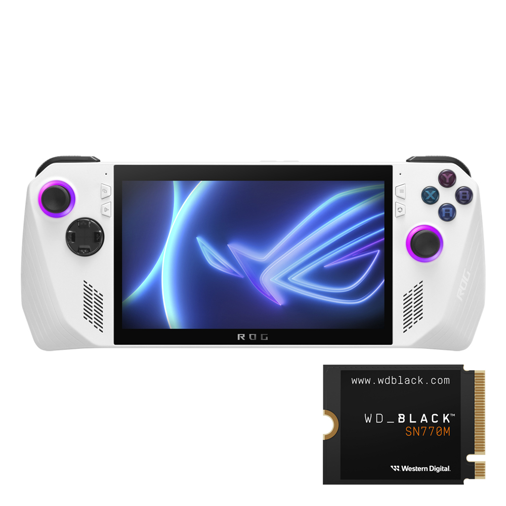 ASUS ROG Ally inkl. WD_BLACK SN770M NVMe SSD 1TB - Konsolen online 