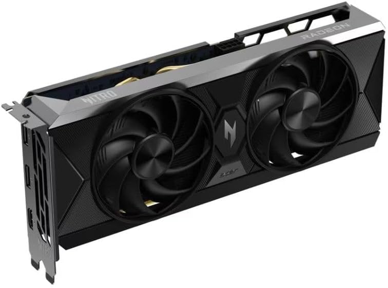 Acer Nitro AMD Radeon RX 9060 XT 8G OC - 8GB GDDR6, 1x HDMI, 3x DP