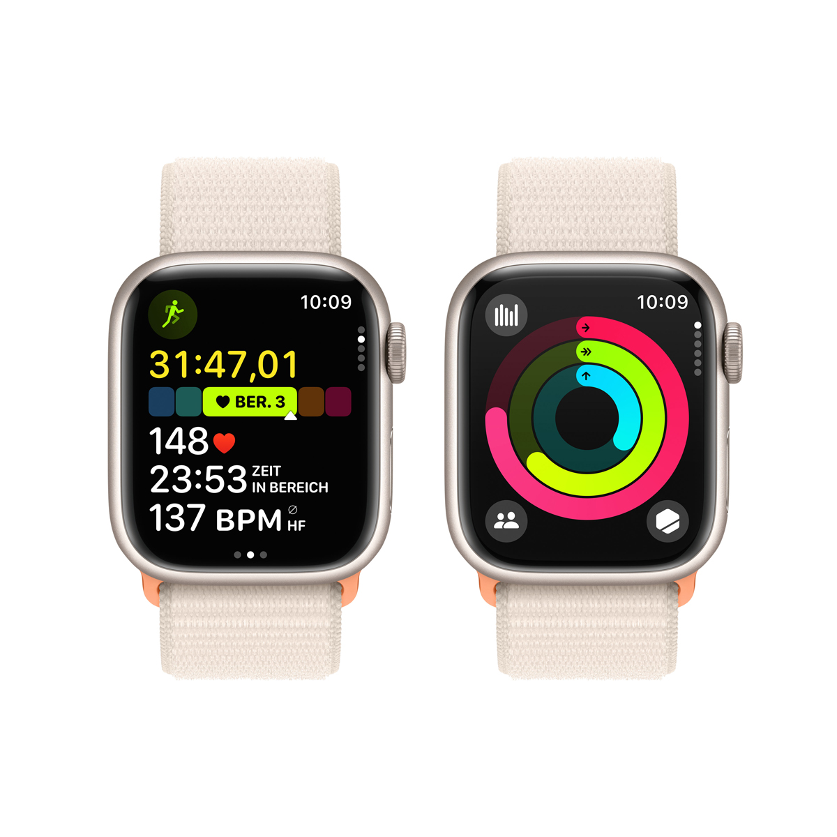 AppleWatch S9 Aluminium 41mm Polarstern - Wearables online kaufen  