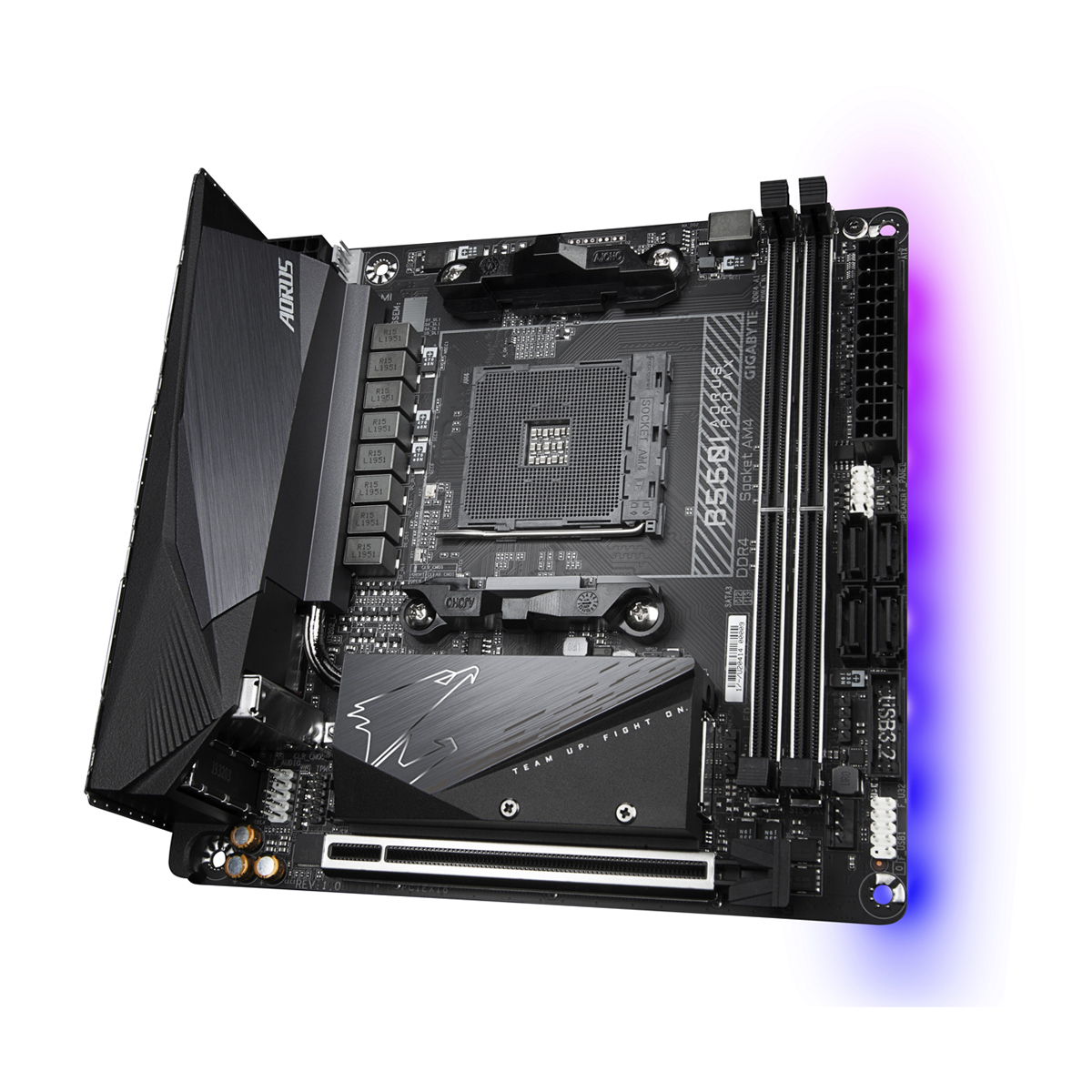 Gigabyte B550I AORUS PRO AX Mainboard Sockel AM4 - Mainboards 