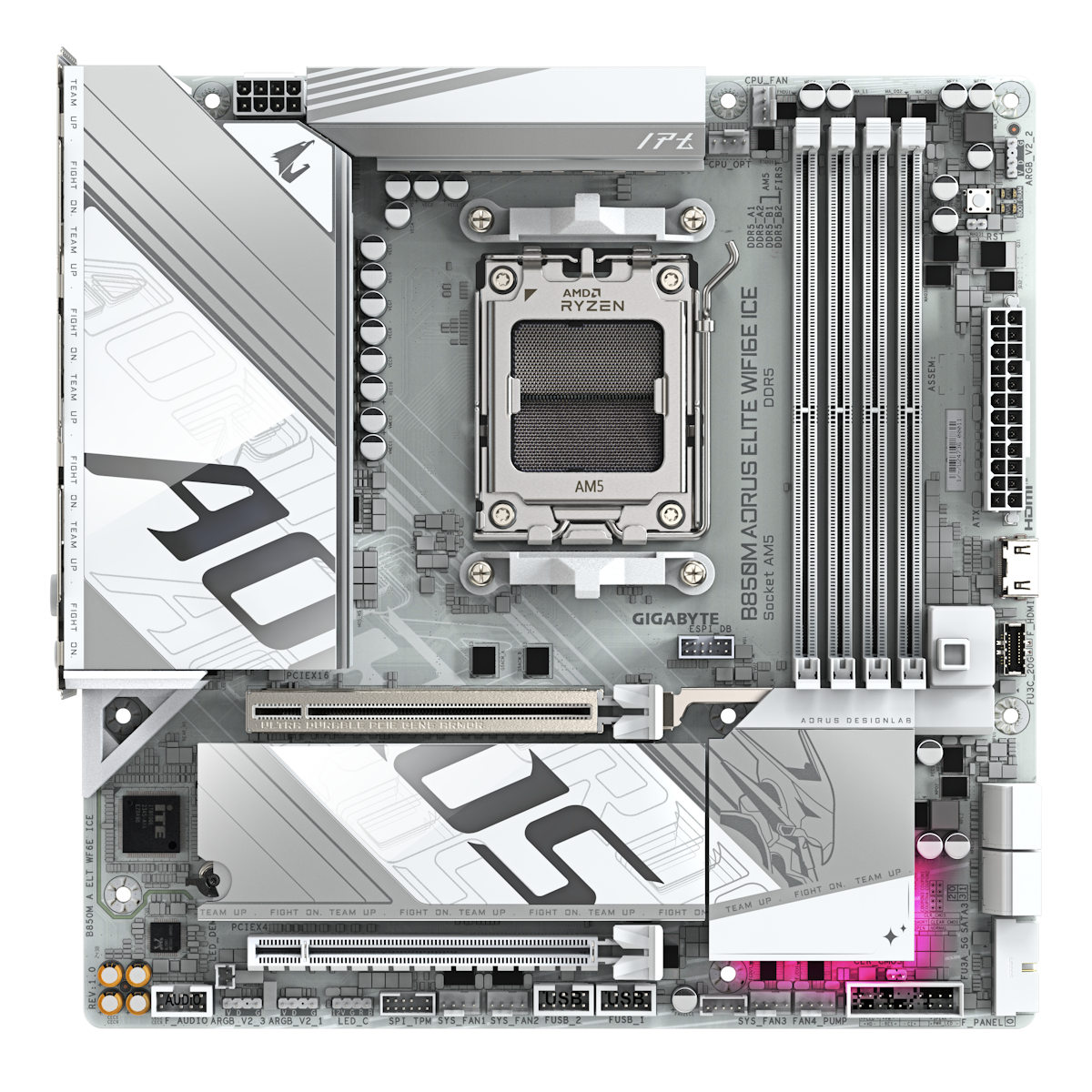 GIGABYTE B850M A ELITE WF6E ICE Mainboard Sockel AM5 B-Ware