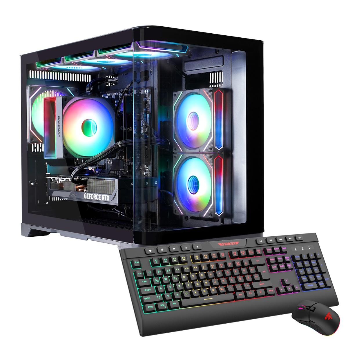 HYRICAN Hype M 7533 AMD Ryzen 5 7500F, 32GB DDR5 RAM, 1TB M.2 SSD, NVIDIA GeForce RTX 5060, Windows 11 Home
