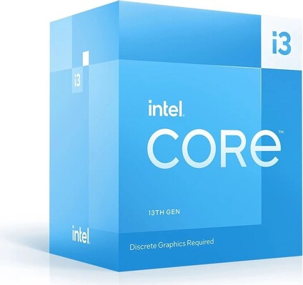 Intel Core i3-13100F – 4C/8T, 3.40-4.50GHz, boxed