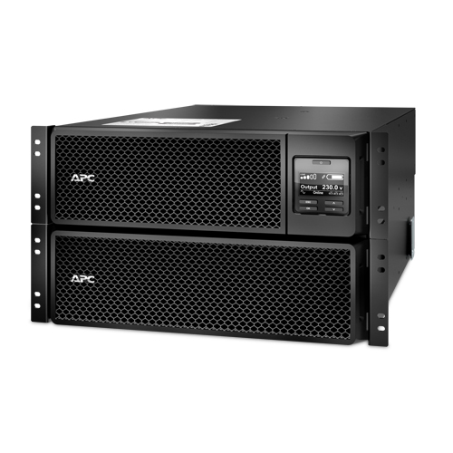 APC Smart-UPS SRT10KRMXLI USV 10kVA, 10kW, Online-Doppelwandlung, 6x C13 + 4x C19, Rack-Montage